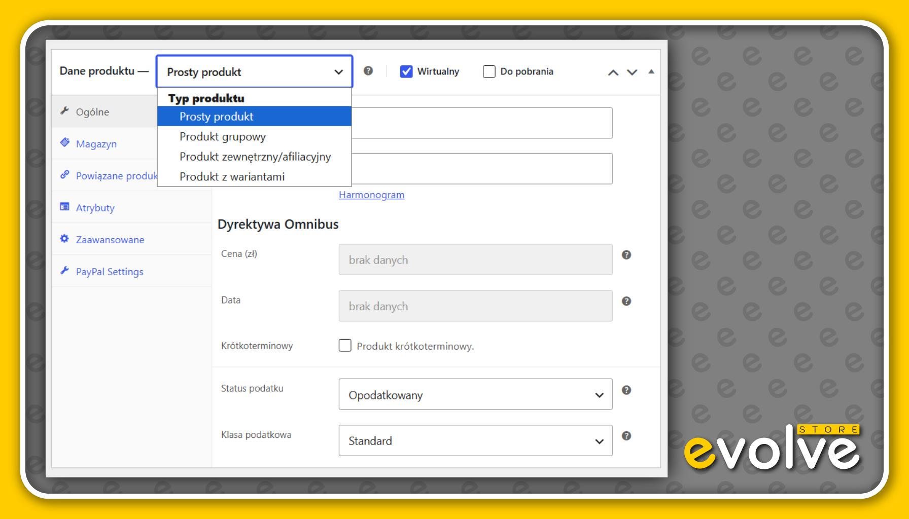 WooCommerce-Przewodnik-po-typach-rodzajach-produktow-WordPress-Borkowski-Tomasz-Evolve-Store (2)