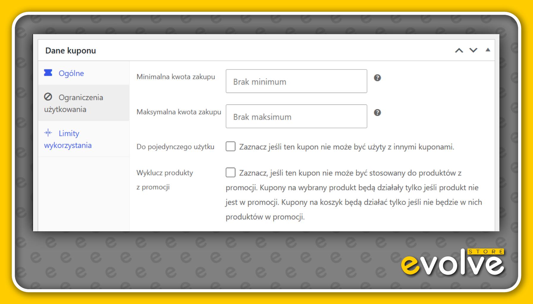 Kody-rabatowe-promocje-WooCommerce-instrukcja-opis-Tomasz-Borkowski-Evolve-Store (4)